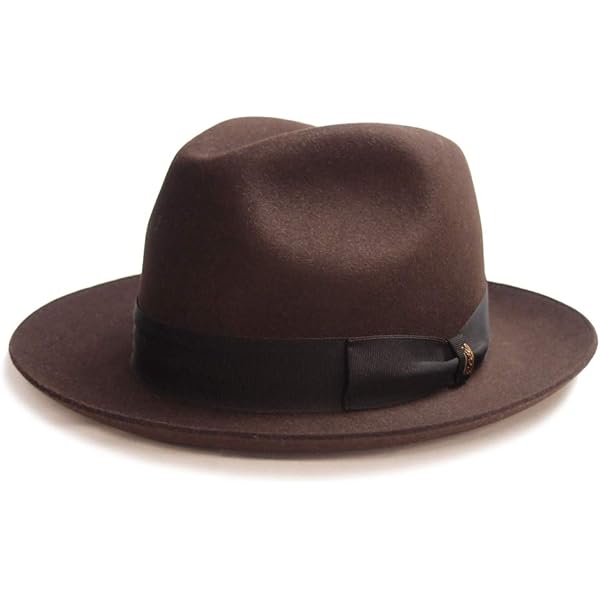 Amazon | [TESI(テシ)] ビーバーフエルト中折れ帽(57cm ベージュ