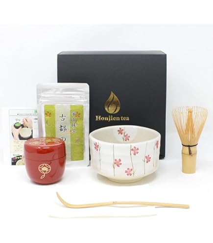 Amazon｜茶道具セット 桐短冊箱茶道具セット 棗朱塗り｜お点前セット