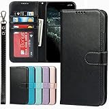 Oppo Reno7 A ケース 手帳型 Reno7A ケース カバー ネノ 7A OPG04 au SIMフリー ワイモバイル 楽天モバイル 全対応 Reno 7A ケース おっぽ oppo ネノ7A カバー OPPOneno7a ネノ7 A オッポ Reno7A OPG04 スマホケース 手帳型 カバー ストラップケース 適用 ストラップ case 【iCoverCase】 PUレザー マグネット 留め具 スマホケース カード収納 手帳型 カード入れ ストラップホール付き スプラット付き カードケース ブラック