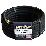 Goodyear Rubber Air Hose - 3/8in. x 50ft., Black by Goodyear [並行輸入品]