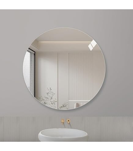 Amazon | TOTO 耐食鏡 丸形φ450 YM4545FG | 浴室用化粧鏡
