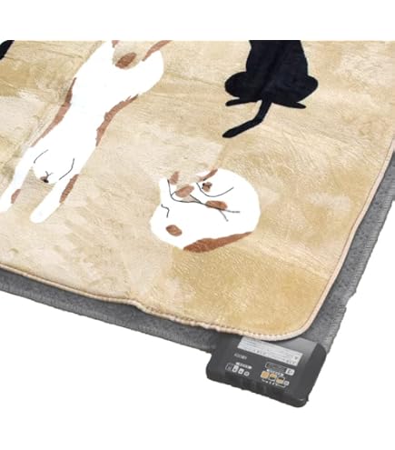 Amazon.co.jp: 広電(KODEN) ホットカーペット 洗えるカバー付 2畳 