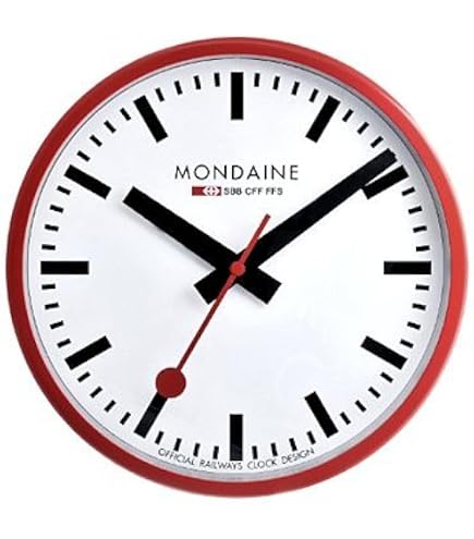 Amazon.co.jp: MONDAINE (モンディーン) 掛け時計 ウォール クロック