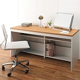 薄型シンプル パソコンデスク W1500 ハイタイプ ホルムアルデヒド対応 PCデスク PC-6015H-NA