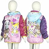 パロクラブベビーガールズフルジップ中綿ジャンパー|コート[PARO CLUB]女の子|ジャンバー|ジャケット 95cm ピンク