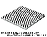 スチール製　集水桝用ます蓋　細目ノンスリップタイプ　桝穴300用　T-2 奥岡製作所