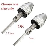 [ 新規 ] 1 PC 0.3-3 Dre の 4 mm 2.35/3 mm シャンクの電動グラインダキーレスドリルチャック