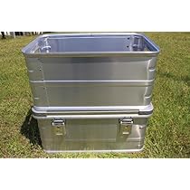 Amazon.co.jp: CHANODUG OUTDOOR スタッキングアルミボックスwith49