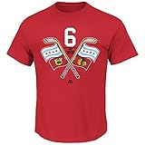 Chicago Blackhawks NHLメンズRaise the FlagトリプルピークTシャツ L
