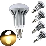 GLISTENY 4Pack E14 R50 Reflector Bulb Lamp 3.5W 18LED Indoor FloodLight Globe Spot Light Not Dimmabl