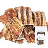 【国産 無添加 無着色】国産 仔牛あばら60g お試し用/骨付き牛肉 歯磨きガム の代用品としても 犬のおやつ 犬用