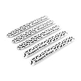 Rugged Ridge 13311.53 Door Handle Insert (Contrast Tread; 07-17 JKU 4D) [並行輸入品]