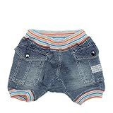 F.O.KIDS インディゴBABYパンツ(8分丈) ブルー(BL) 70