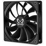 サイズ オリジナル設計 12cm角 ファン KAZE FLEX II 120 PWM対応 最大1500rpm KFS1225FD15-P