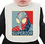 Spiderman Superior Poster ネクタイを有する有機ビブ Medium