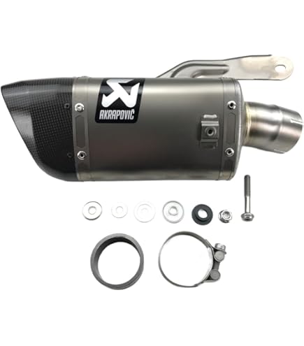 Amazon | BODIS スリップオンマフラー GPC-RSII ブラックステンレス