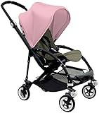 Bugaboo Bee3 Stroller - Soft Pink - Dark Khaki - Black by Bugaboo [並行輸入品]