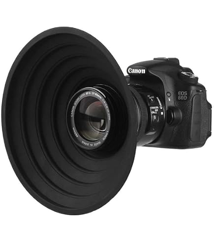 Amazon | レンズフード 夜景撮影 外径70mm-90mmのレンズ対応 レンズ