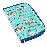 スヌーピー 母子手帳 ケース マルチケース と SNOOPY ミニ タオル セット (B)
