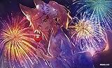 Fate/Grand Order FGO フェイト ミッドナイトブルー プレイマット 浴衣タマモ 玉藻の前