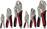 Craftsman 9-45706 Professional Easy Release Locking Pliers Set, 6-Piece [並行輸入品]