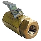 LASCO 17-0915 1/8-Inch Female Pipe Thread by 1/8-Inch Female Pipe Thread Brass Ball Valve by LASCO