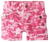 Carharttベビー女の子ピンクCamo Short カラー: ピンク