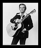 8 x 10のすべての木製額入り写真ジョージ・ジョーンズ( 2 )