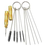 べホー 11本エアブラシノズルクリーニングツールキットニードル＆ブラシセット