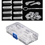 メガネ 修理キット 眼鏡 ドライバー/ネジ/ナット/鼻パッド/ノーズパッド/ズレロック/平ワッシャー パーツセット サングラス　修理ツール 工具