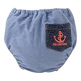 (チャックル) chuckle *ボンシュシュ*カジュアル4層吊り式トレーニングパンツ【1枚売り】 サックス 90cm P4108-90-30