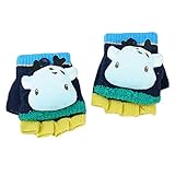 ハイキングフライ(Hikfly) ハーフフィンガーカバー ニットマジックグローブ 手袋ベビーグリルボーイズの幼児用アウトドアスポーツサーマルグローブウォーマーミトンクリスマスプレゼント(1-3歳) (