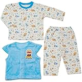 アンパンマン パジャマ あったか ベスト付き キルトパジャマ 子供用 男の子 女の子 キッズ ベビー Anpanman j-ea2913 95cm サックス