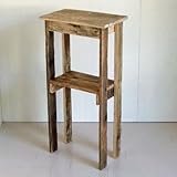 リサイクルウッド　コンソールテーブルミニ１