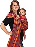 Maya Wrap ComfortFit Ring Sling - Bright Stripes - Medium by Maya Wrap