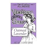 バーモントソープ オーガニック せっけん 固形 洗顔 石けん 石鹸 92g (オートミールラベンダー)