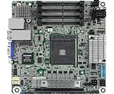 AsRock Rack X570D4I-2T Mini-ITX Server マザーボード AM4 PGA 1331 X570 AMD Ryzen 第3世代シリーズプロセッサー