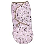 Summer Infant SwaddleMe Adjustable Infant Wrap, Jungle Honeys, Large
