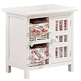 オスパイ（OSPI）ランドリーチェスト サイドテーブル 多用途 収納庫 (C)