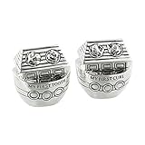 NEW Silverplated Noahs Ark First Tooth & Curl Boxes for Boy or Girl by Juliana