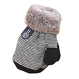 Tonsee 子供用 指なし 手袋 ガールズ ボーイズ 暖かい 手袋 大人気 可愛い グローブ (ブラック)