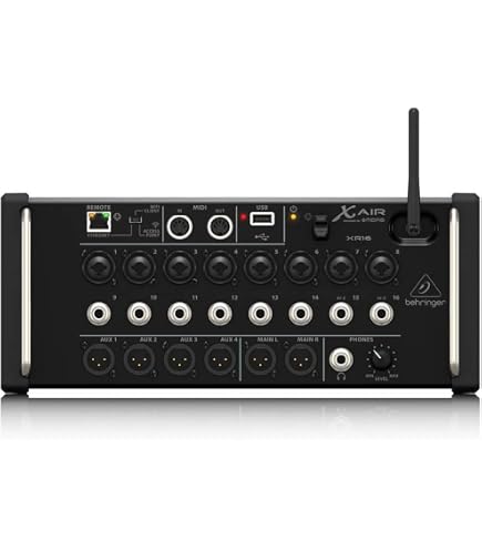 Amazon | ベリンガー デジタルミキサー ラック 40入力 25バス X32 RACK