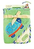BlueberryShop Embroidered COTTON HOODED Bath Pool Beach TOWEL Baby Kid Todler FREE Washcloth (31.5" 