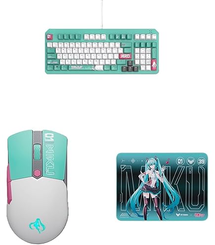 Amazon | ASUS TUF Gaming K3 Gen II 初音ミク エディション 光学機械