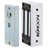 KKmoon 電気磁気ロック 60KG / 132lb NC 12V ドアエントリーアクセス制御システム用