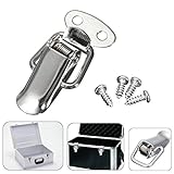 Hardware cabinet box case spring loaded latch catch toggle