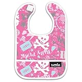 Bumkins Waterproof Starter Bib - Pink Urban Chaos (Discontinued by Manufacturer) by Bumkins [並行輸入品]