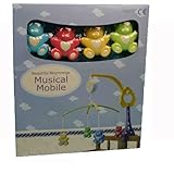 Beautiful Beginnings Durable Plastic Bear Musical Mobile by Beautiful Beginnings