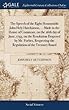 The Speech of the Right Honourable John Hely Hutchinson, ... Made in the House of Commons, on the 26th Day of June, 1793, on the Resolution Proposed by Mr. Forbes, Respecting the Regulation of the Treasury Board