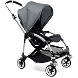 Bugaboo Bee3 Stroller Aluminium-Black- (Grey Melange) by Bugaboo
